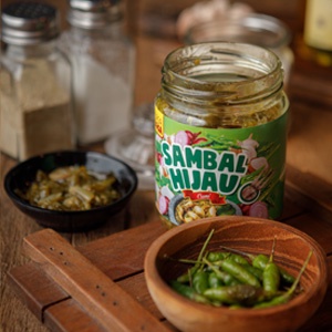 

Sambal Hijau Cumi Premium Casa Boga 230g
