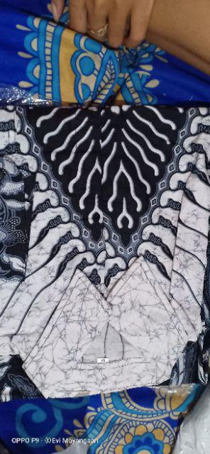 Size M L Xl Xxl Xxxl Bswart Batik Hrb026 Kenongo Hem Pendek Padi Pekalongan M L Xl Batik Pria Panjan