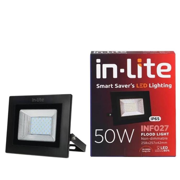 Diskon Lampu Sorot / Flood Light LED InLite 50 Watt Diskon