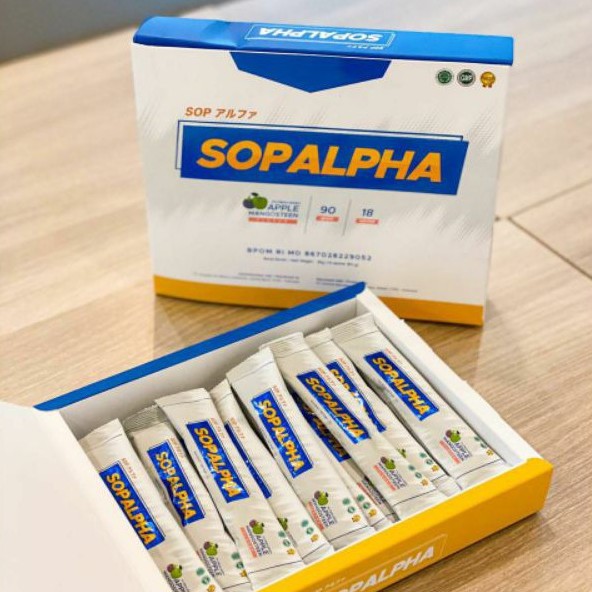 SOP ALPHA BIOBOOST SOPALPHA Ecer Murah Eceran Sachet Salmon Ovary Peptide Original Sopalpa Sopalfa