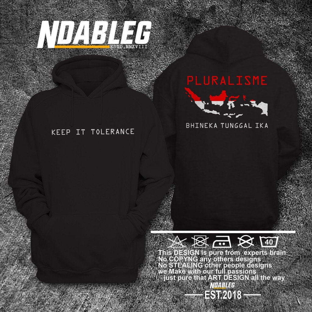 hoodie pluralisme indonesia sweater pluralisme indonesia bineka