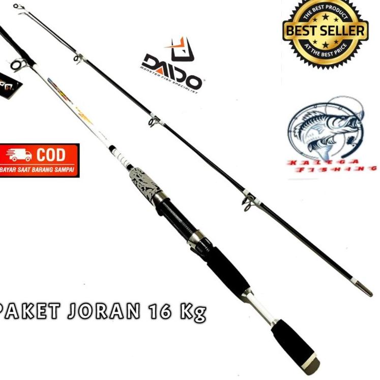 Sudah READY.. JORAN Pancing DAIDO MANTA JAPAN STYLE 16 kg Joran Sambung