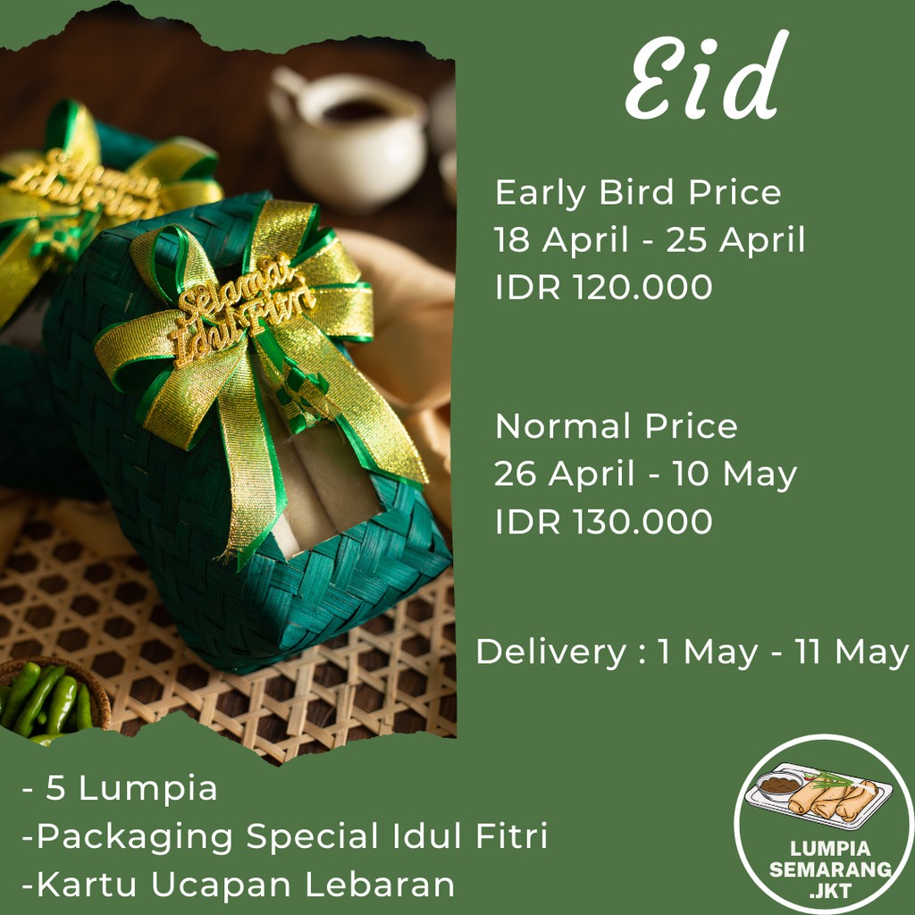 

jh98" Parsel Ramadan (Eid) By LumpiaSemarangJKT (Hampers Idul Fitri)