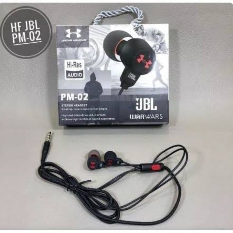 Handsfree Earphone Headset JBL pm-02