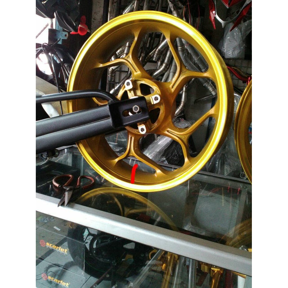 velg vixion new axio 5 inch dan 3.5 inch #HAM