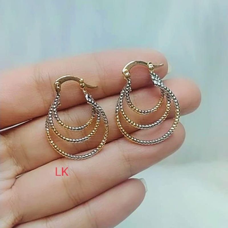 anting rodhium cantik. titanium xuping medan sumbayak