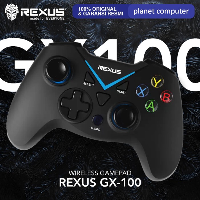 Gamepad Gaming Wireless Rexus Gladius GX100 Pro Gaming Joystick