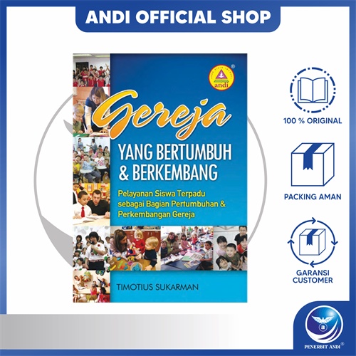 Penerbit Andi -  Gereja Yang Bertumbuh Dan Berkembang/201513556 - Timotius Sukarman