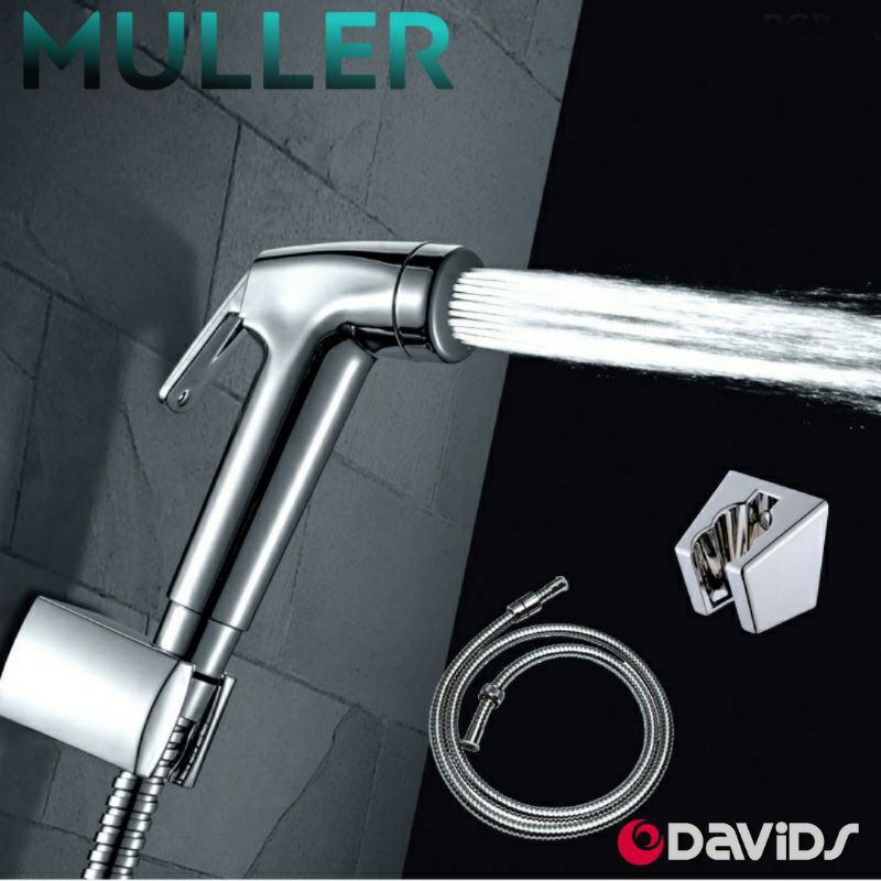 Jet Shower Toilet Cebok Closet Muller Chrome