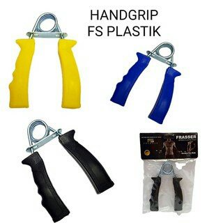 Handgrip Hand Grip Alat bantu fitness Otot lengan Portable LX 011-01 - MERAH-5