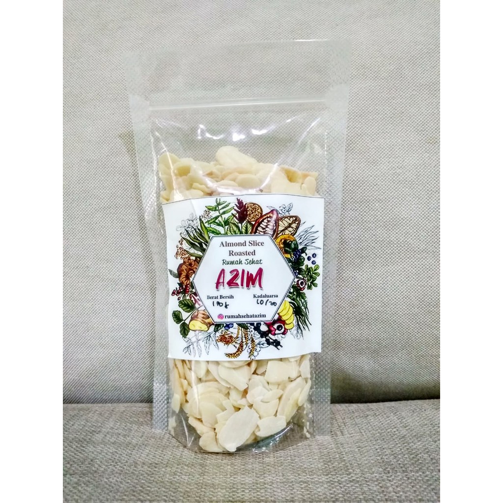 

Organic Almond slice Roasted 100 gr