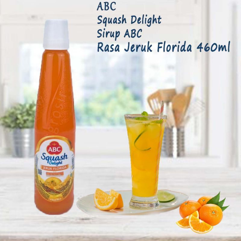 

Sirup ABC Squash Delight Orange Jeruk Floridina