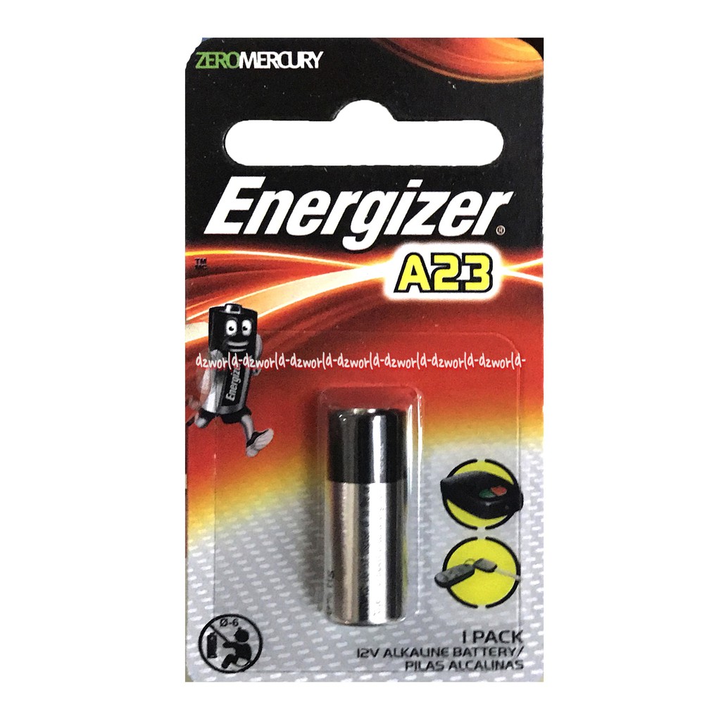 Energizer Batery A23 Baterai Kecil Battery Untuk Remot &amp; Elektronik Lainya A 23 Batrai