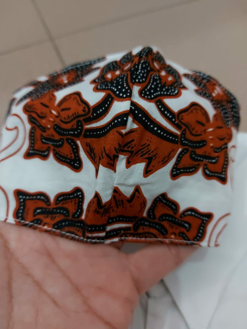 Yudhistira Putih Kemeja Batik Pria Full Furing Katun Batik Primisima By Dewo