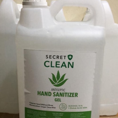 Secret Clean Hand Sanitizer Gel 5 Liter