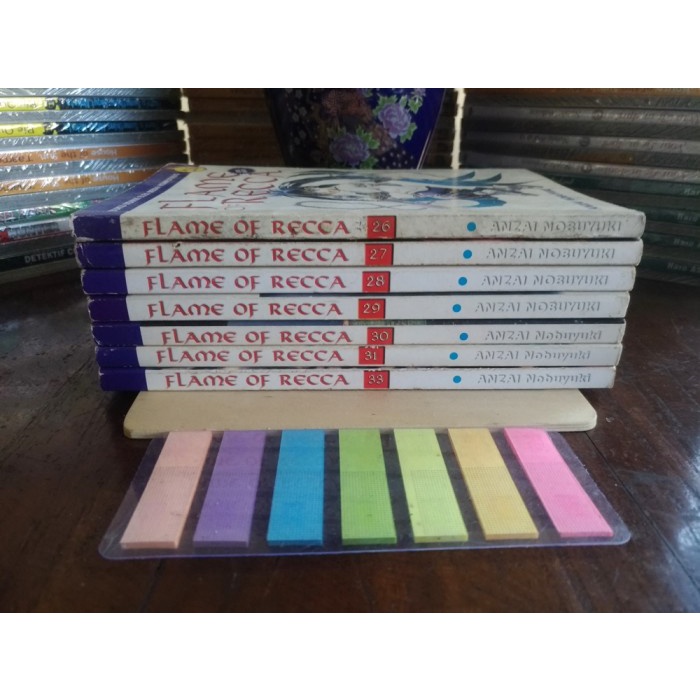 Komik cabutan Flame of Recca preloved cabutan