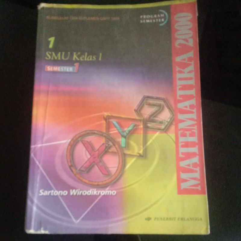 Matematika 2000 1 untuk kelas 1 SMU kelas 1 semester 1
