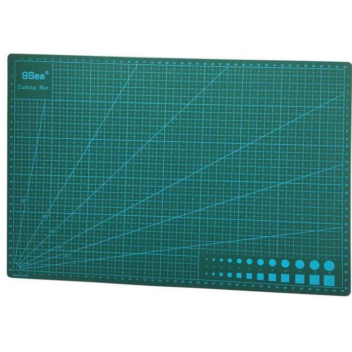 

Cutting Mat Pad A3 Papan Alas Potong Cutter Work Green 45X30 Cm 9Sea Efgad774 Berkualitas