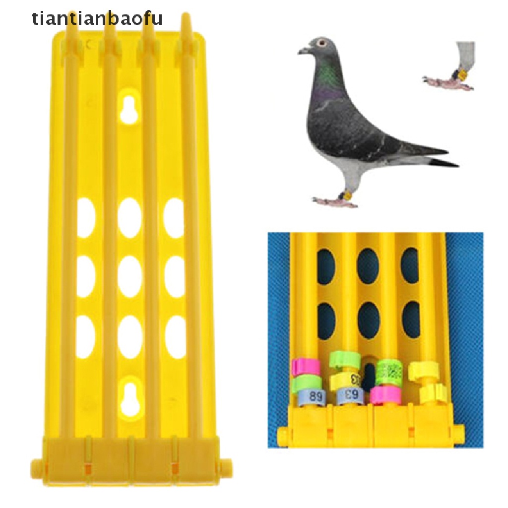 [tiantianbaofu] Pigeon Parrot Leg Ring Stand Bird Training Articles Foot Ring Holder Band Rack Boutique