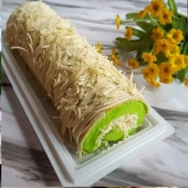 

Bolu gulung medan Pandan cheese/Pandan chocoroll,Cheese/choco roll ori