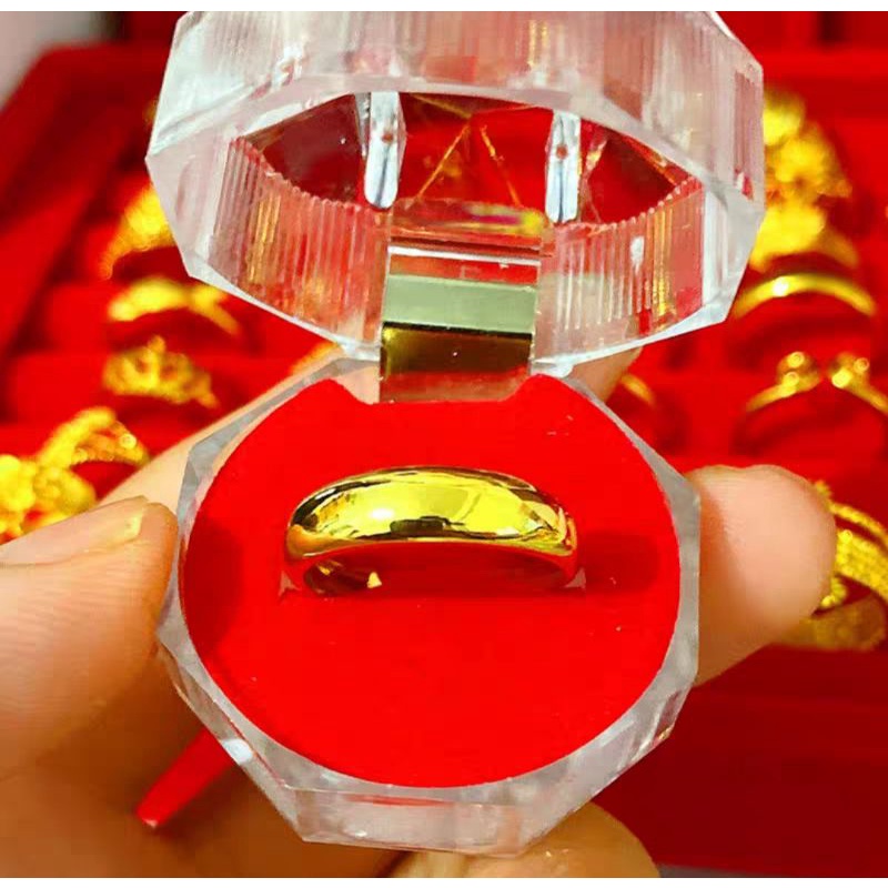 3pcs Wadah Cincin |Tempat Cincin|Tempat Cincin Crystal