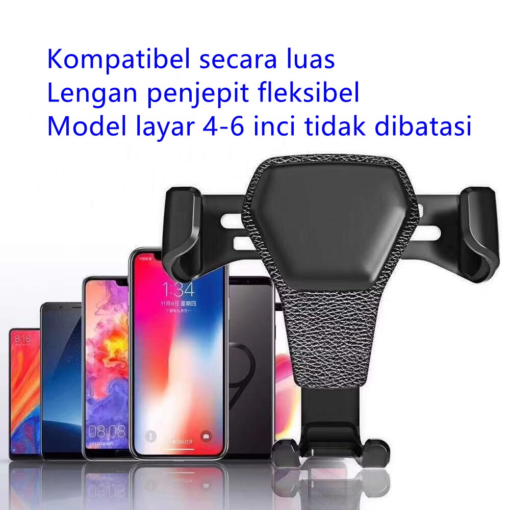 Dudukan telepon mobil Car phone holder, car air outlet phone holder