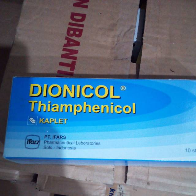 Obat dionicol apa thiamphenicol Dionicol