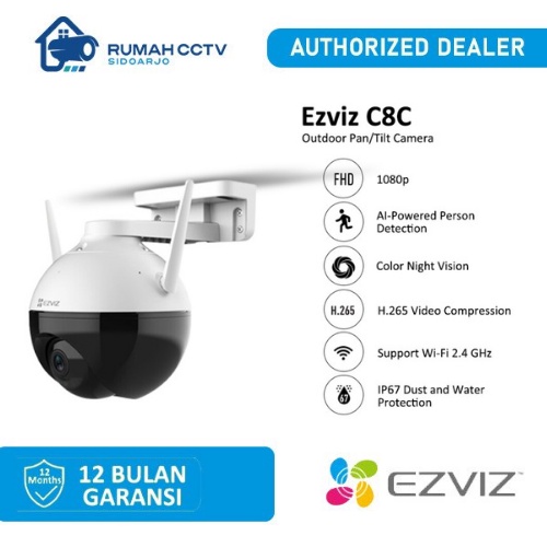 CCTV Outdoor Ezviz C8C (READY STOCK)