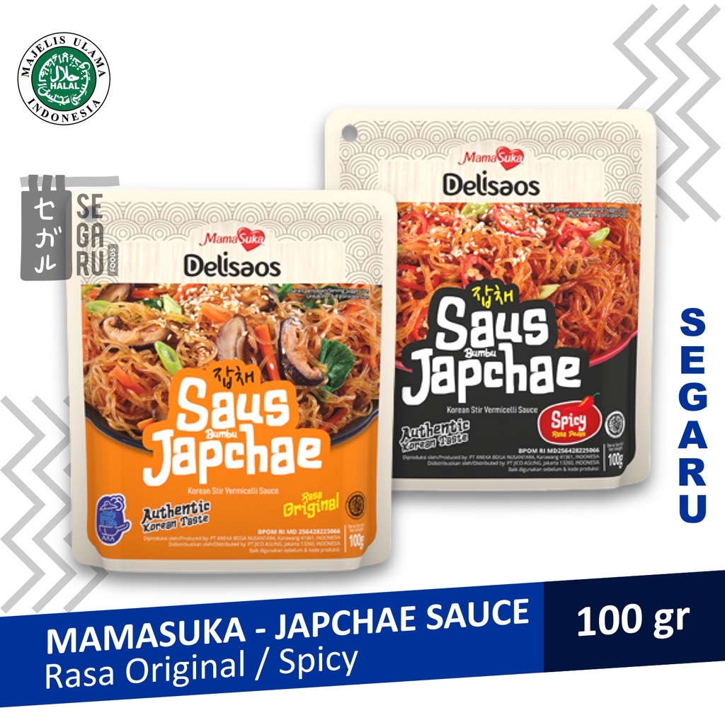 Mamasuka Delisaos Saus Japchae Halal 100gr