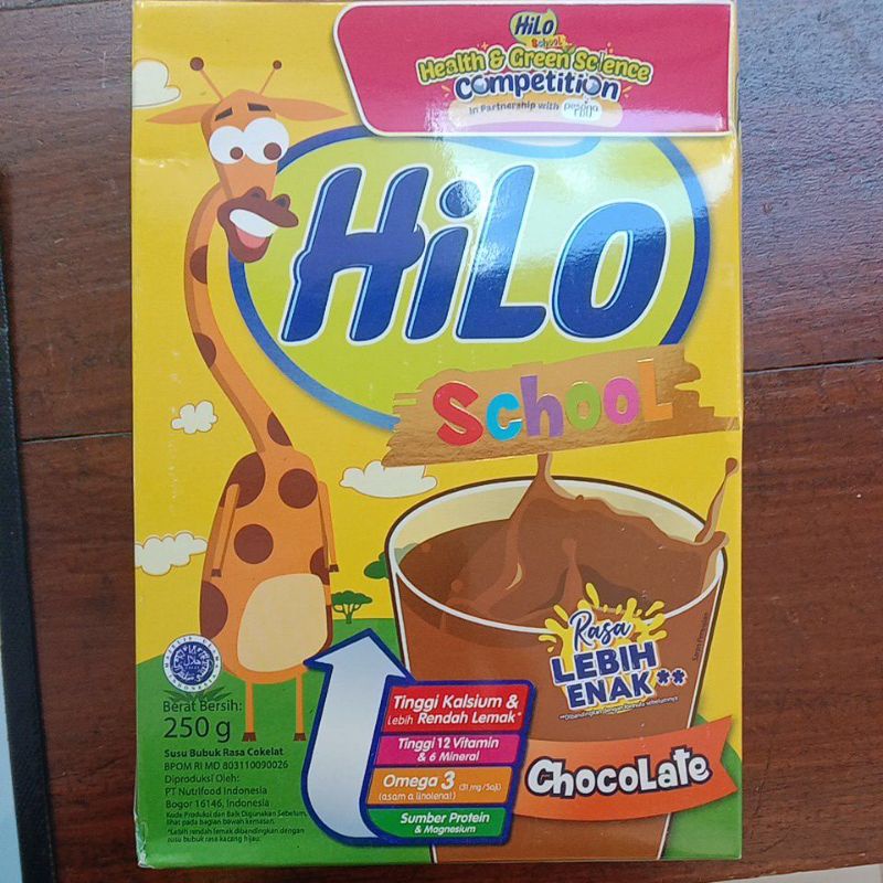 hilo school coklat 250gr