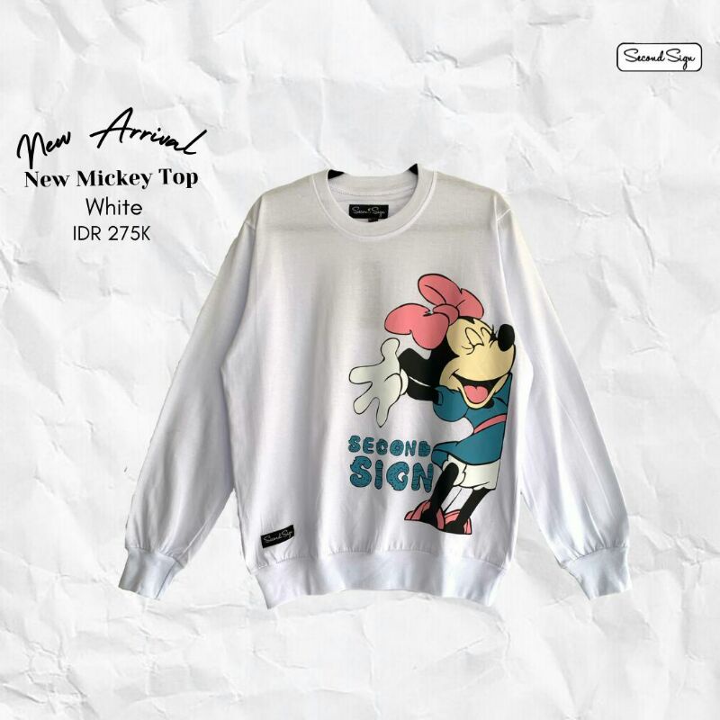 New Mickey Top Sweeter New Arrival by Second Sign