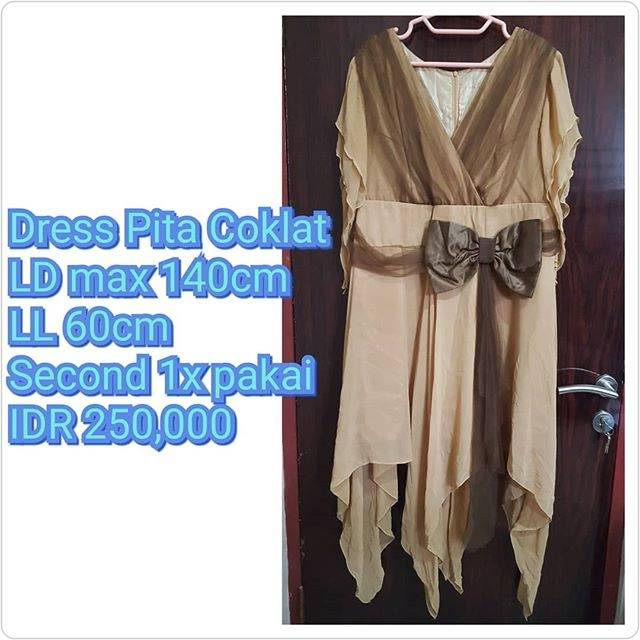 

Dress Pita Coklat