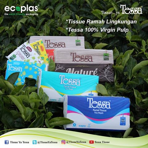 [SALE!] TISSUE TESSA 260 SHEET, 225 SHEET, 50 SHEET