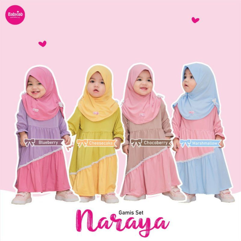 GAMIS SET NARAYA By Babyjab