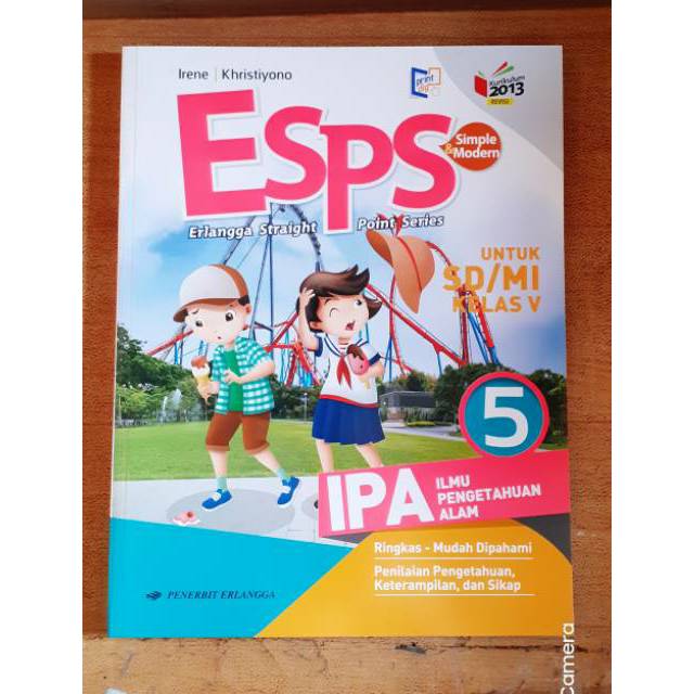 Jual Buku ESPS IPA SD Kelas 5 K13 Revisi 2016 Erlangga