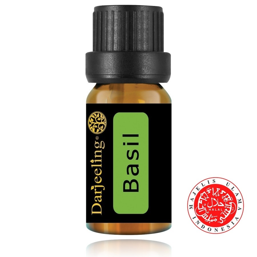 Darjeeling Basil Essential Oil / Minyak Basil Aromaterapi 10ml - 30ml