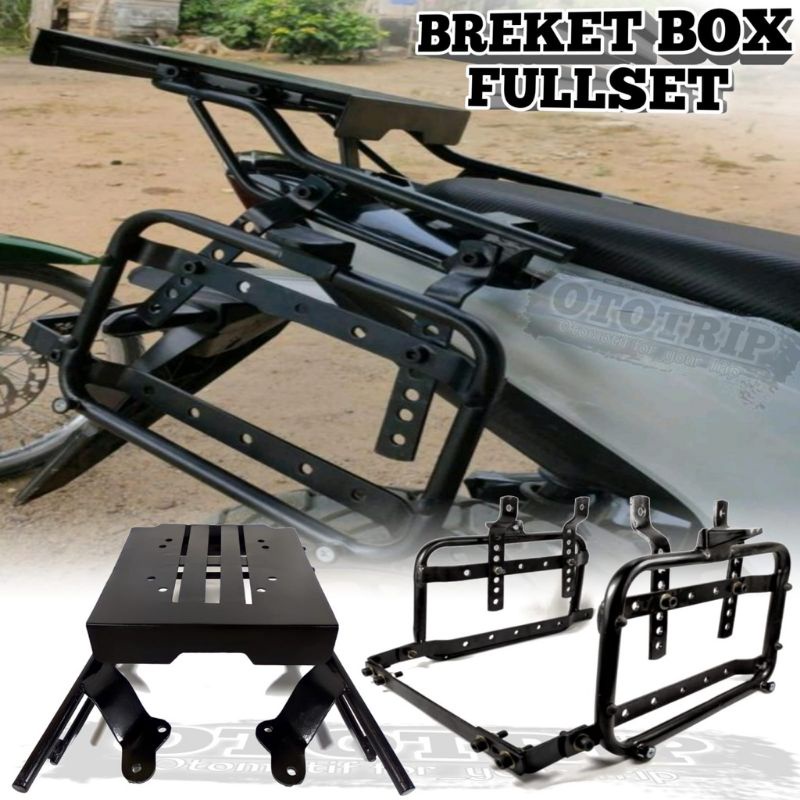 Paket Fullset Bracket Top Box Geser dan Breket BOX samping SB 2000 Fullset Fittingan Stabilizer for 