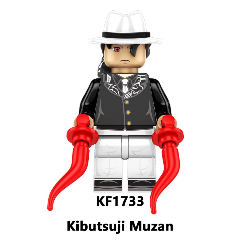 Mainan Action Figure Minifigures Daki Douma Kaigaku Hantengu Demon Slayer Untuk Koleksi KF6163