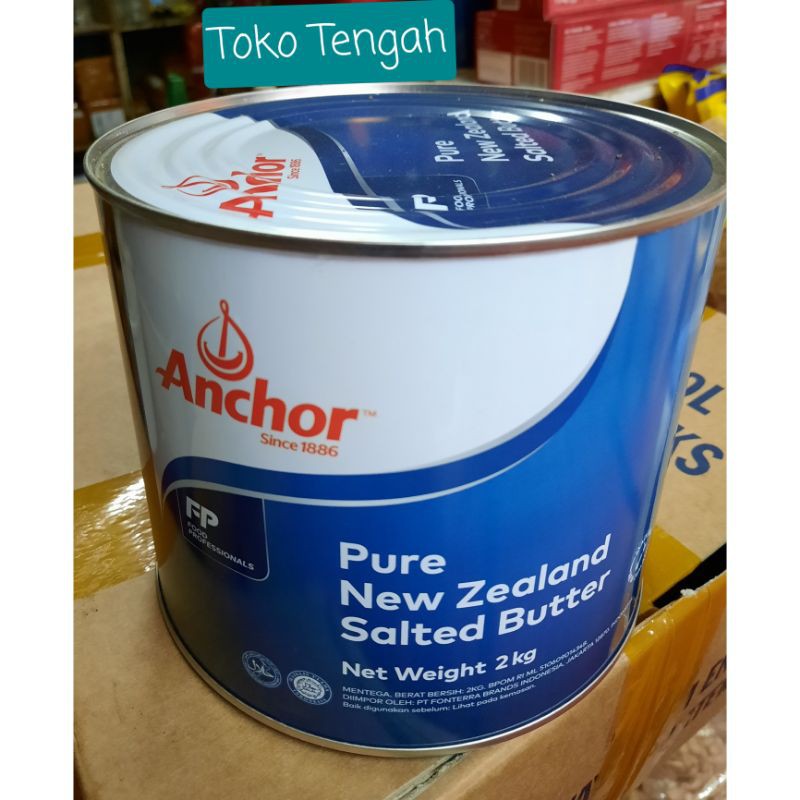 

BUTTER ANCHOR 2KG/SALTED BUTTER ANCHOR PURE NEW ZEALAND