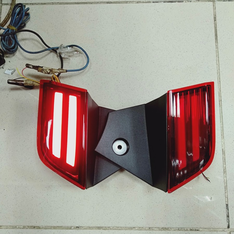 Jual Lampu Reflektor Mata Kucing Rear Bumper Lamp Led All New Pajero