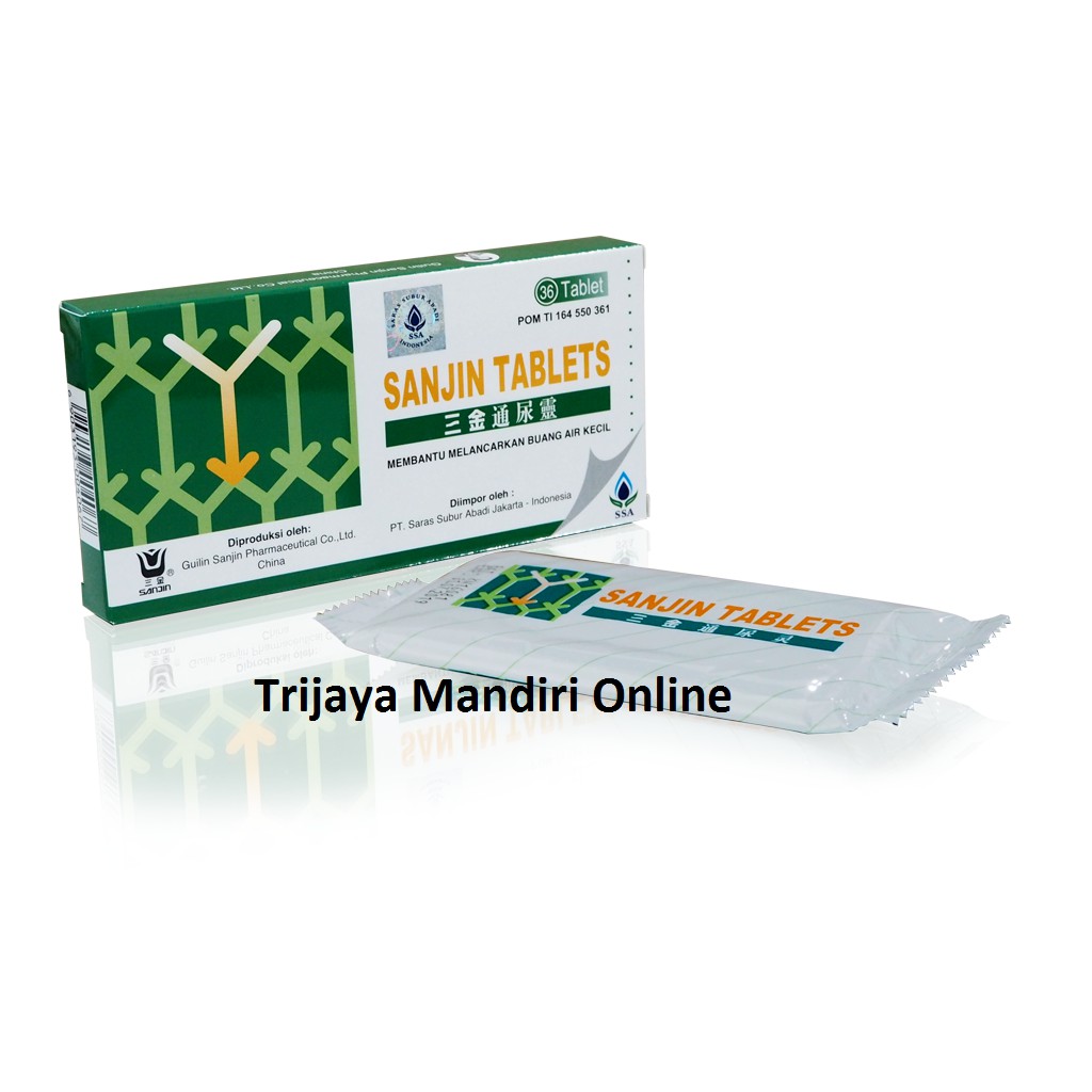 Sanjin Tablet Obat Infeksi Saluran Kencing Shopee Indonesia