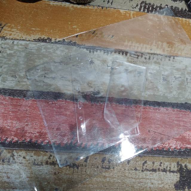 Plastik Lapis KTP /name tag/Panitia/sertifikat/STNK | INDAY SHOP