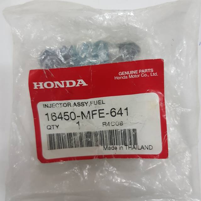 injektor atau injector CBR 250 fi original honda thailand