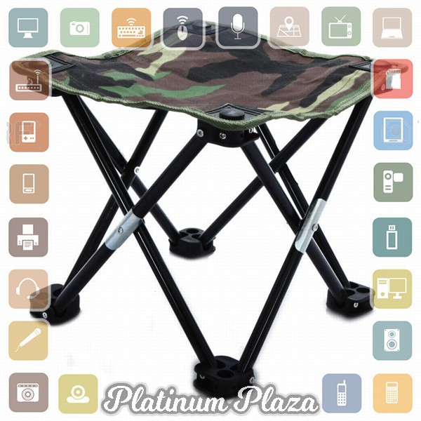 TaffSPORT Kursi Lipat Mancing Kotak Desain Army - ZDY01 - Camouflage`7P5DNN-