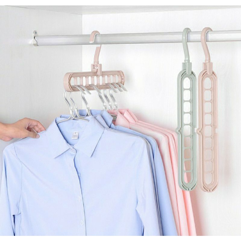 hanger baju / hanger magic 9 in 1 / hanger serbaguna