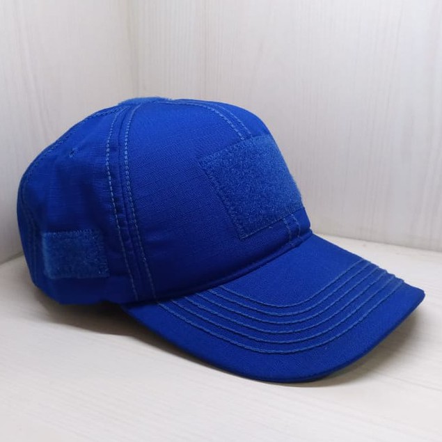 Topi Tactical Perekat Biru/Tagana/Damkar/Sipil