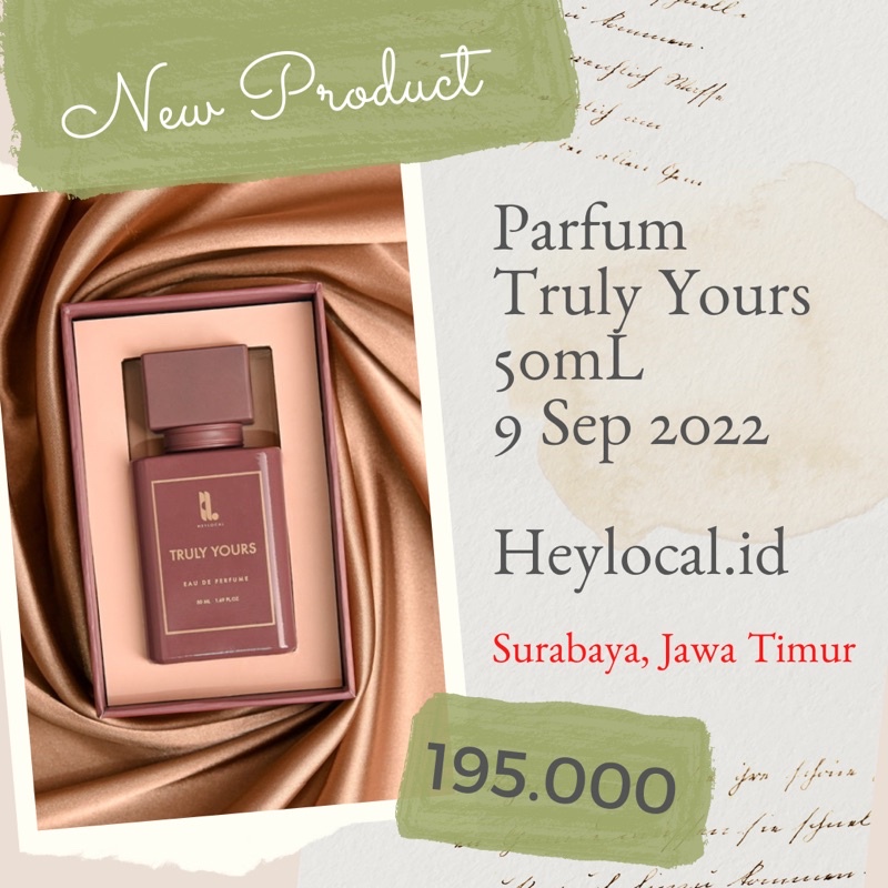 [New] TRULY YOURS EAU DE PARFUM HEYLOCAL - HEYLOCAL.ID