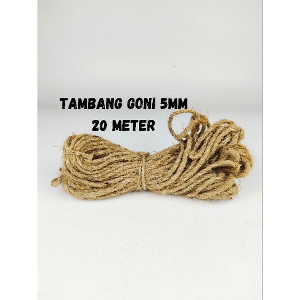 

tambang goni 5mm 20 meter | tali goni | tali goni