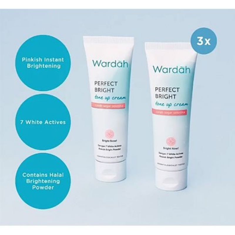 `ღ´ PHINKL `ღ´ ᘺᗩᖇᕲᗩᕼ  Wardah Perfect Bright Moisturizer pekembab moist pencerah wajah spf 30