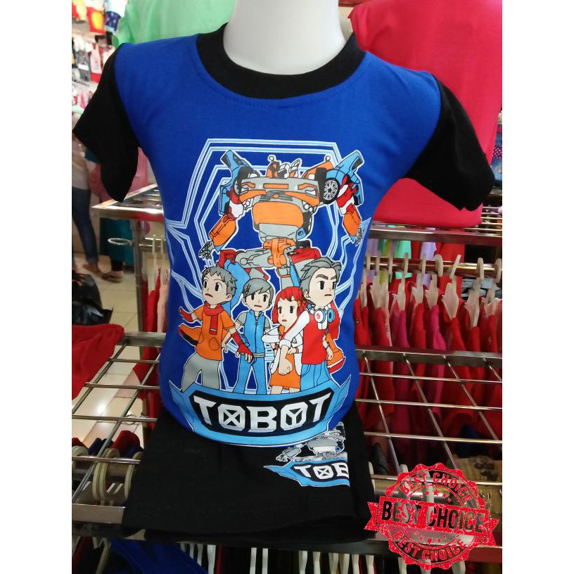 HHo000t Baju Anak Tobot Setelan Anak Tobot Mur4hhhh